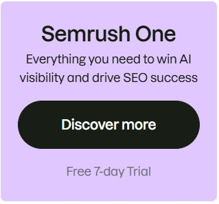 semrush one 7 days free trial