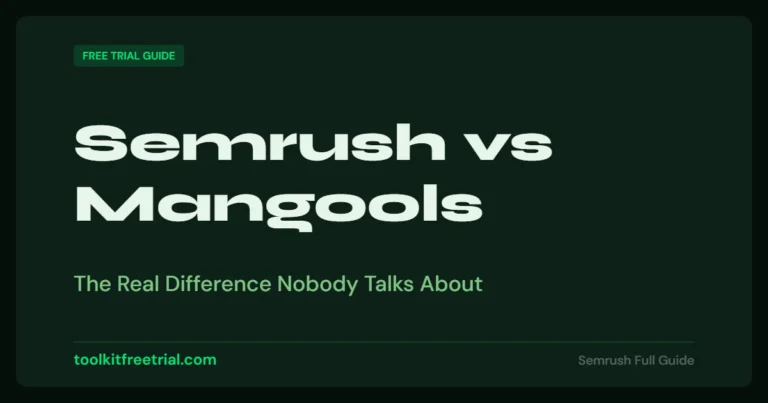 Semrush vs Mangools