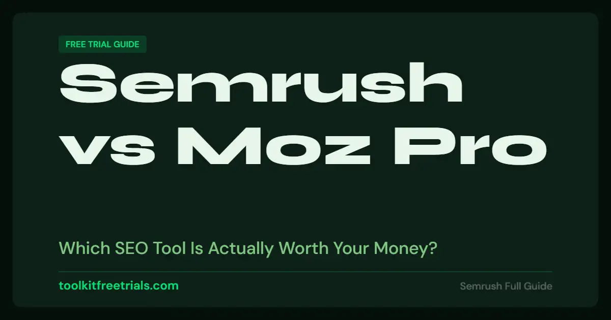 Semrush vs Moz Pro