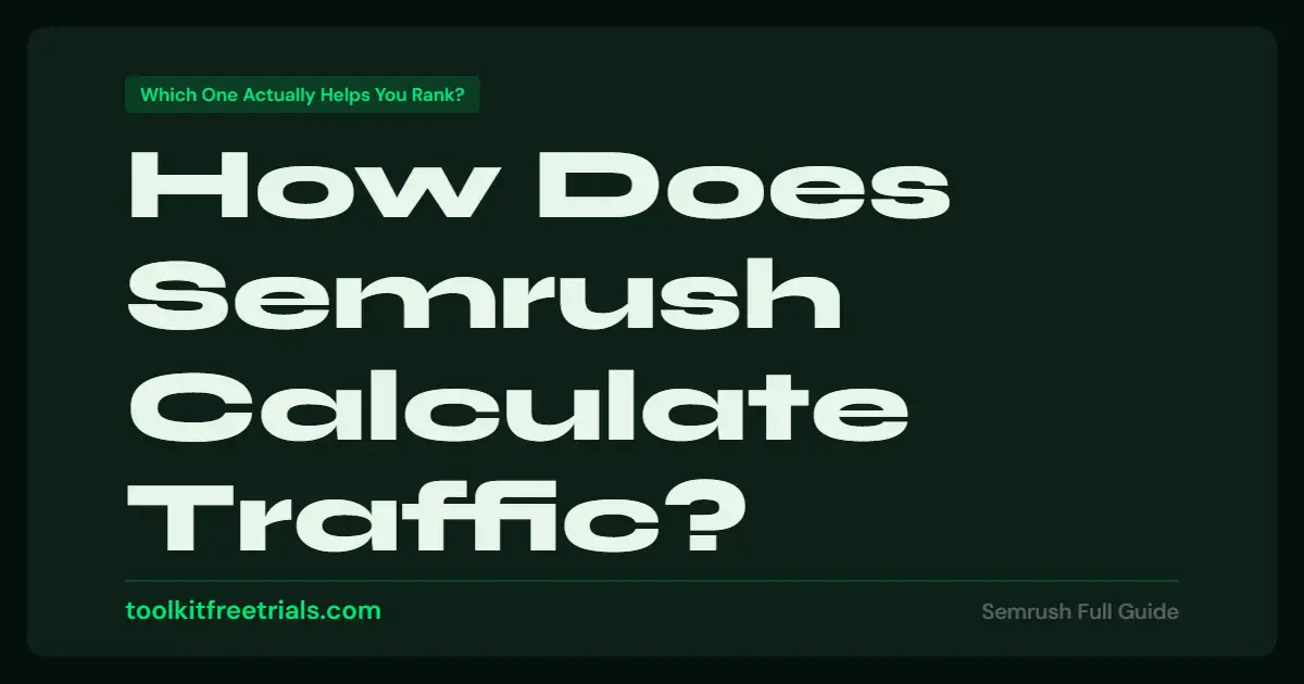 How Does Semrush Calculate Traffic?