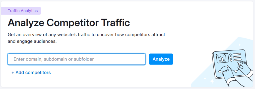 semrush Traffic Analytics Tool